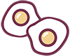 uova fritte